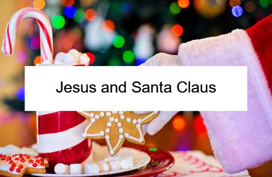 Jesus and Santa Claus