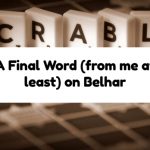 A Final Word (from me at least) on Belhar